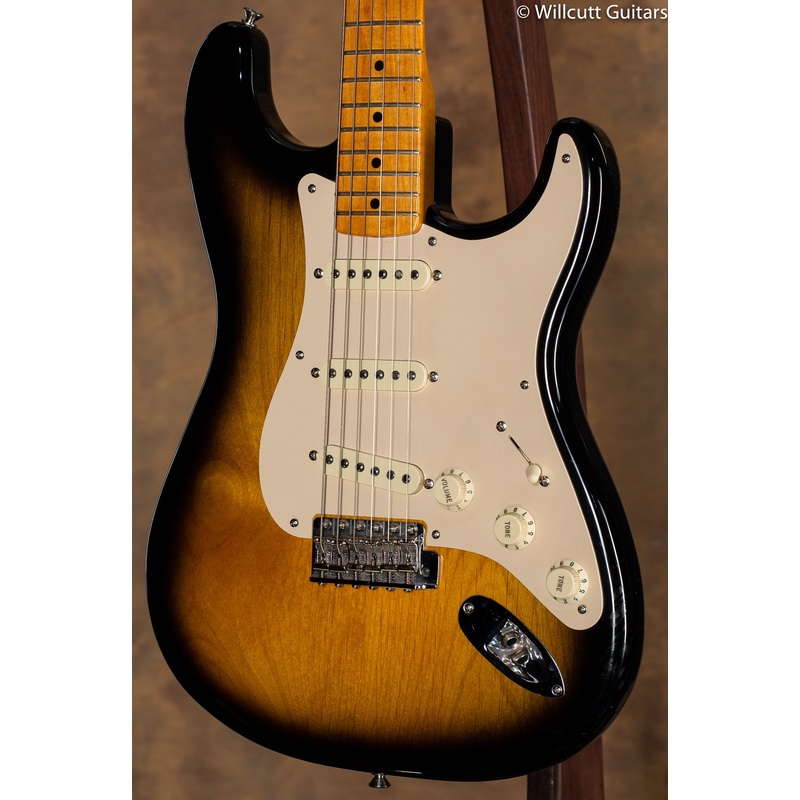 2006 Fender Thin Skin American Vintage '57 Stratocaster 2 Tone Sunburst USED - ULT975560815162