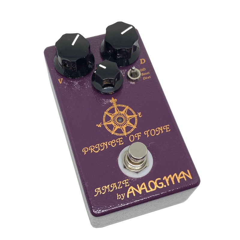 Analog Man Prince of Tone Boost Overdrive USED - ULT975560815098
