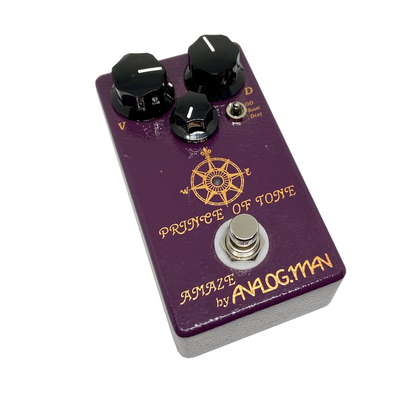 Analog Man Prince of Tone Overdrive/Boost USED - ULT975560815381