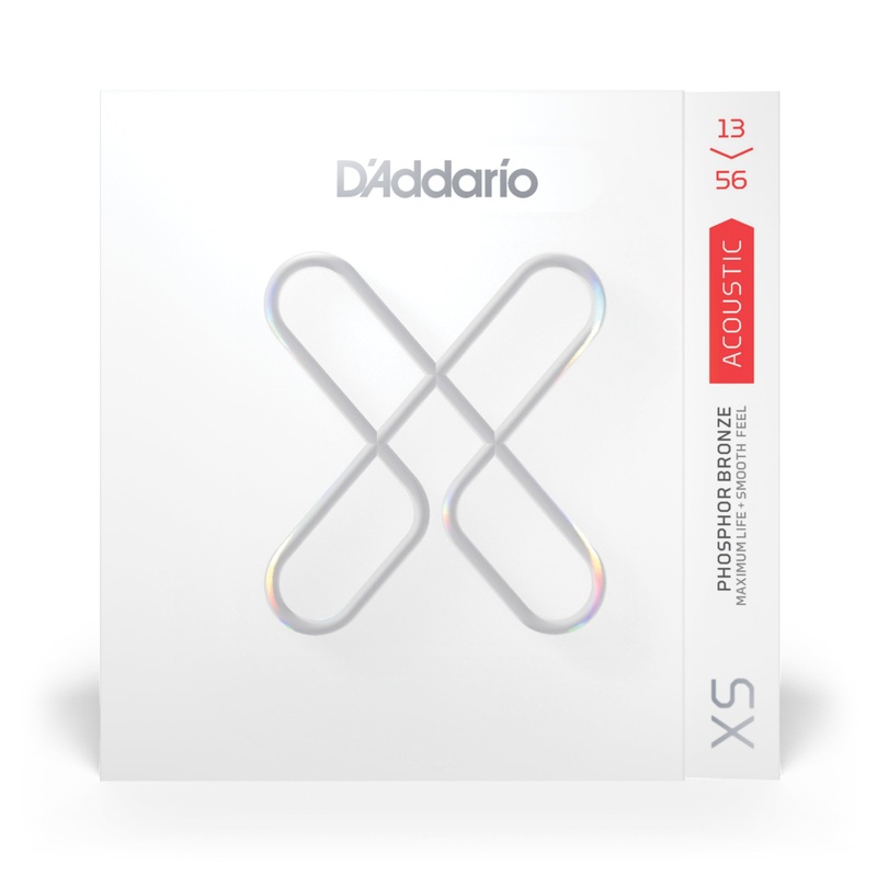D'Addario XSAPB1356 13-56 Medium, XS Coated Phosphor Bronze - ULT975560815185