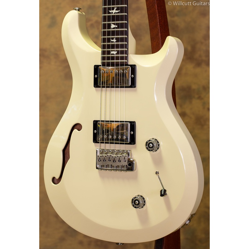 PRS S2 Semi Hollow Trem Birds Antique White USED - ULT975560815320