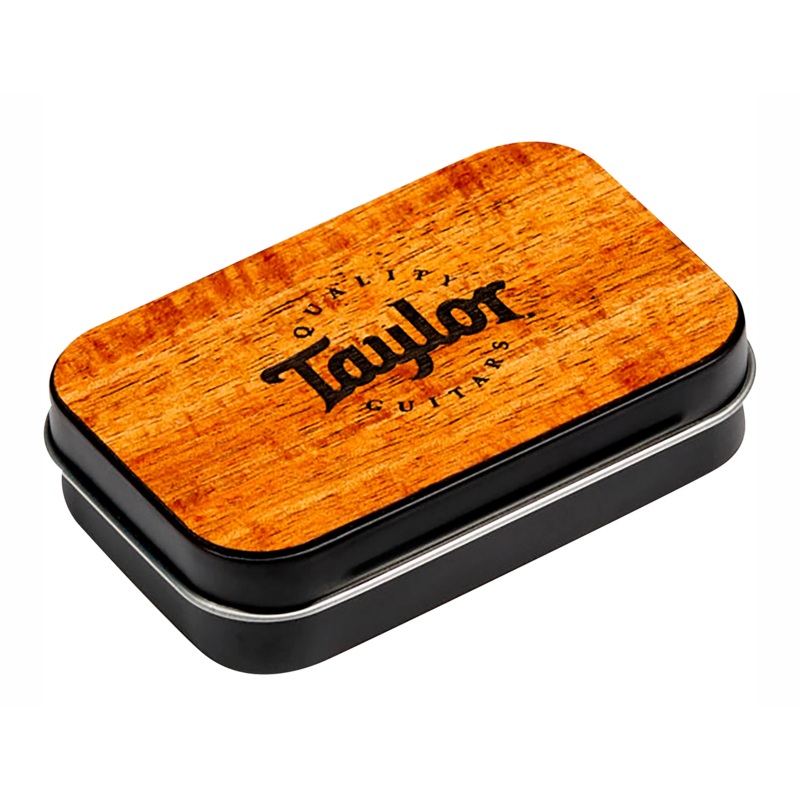 Taylor Pick Tin, Koa Top, Collectable Darktone Series - ULT975560815152