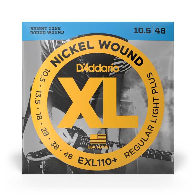D'Addario EXL110+, XL Nickel, Regular Light Plus 10.5-48 - ULT975560814779