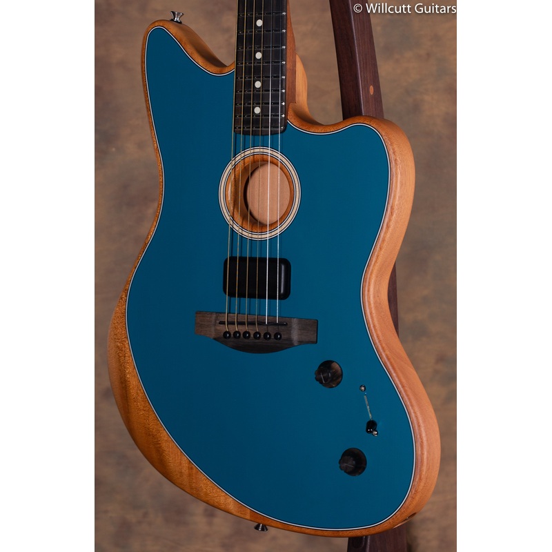 Fender Acoustasonic Jazzmaster Ocean Turquoise USED - ULT975560814898