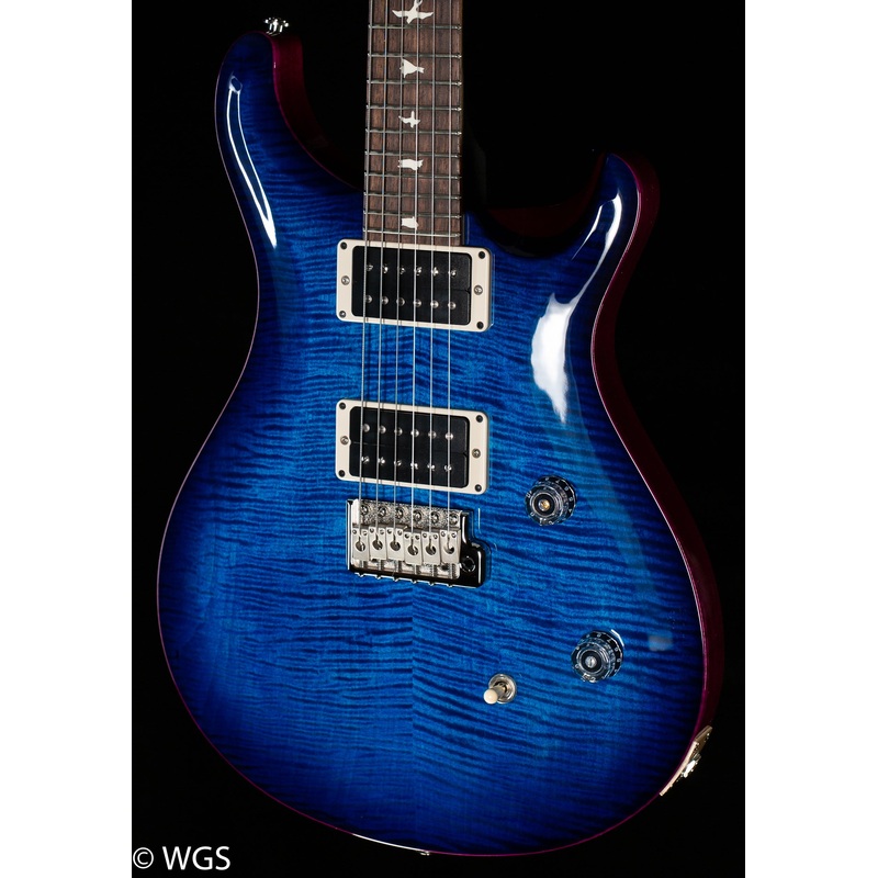 PRS CE24 Blue Burst Raspberry Binding - ULT975560814882