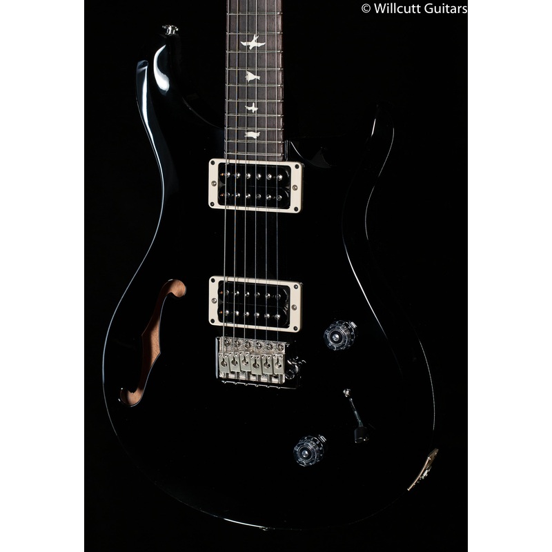 PRS S2 Custom 22 Semi Hollow Black - ULT975560814927