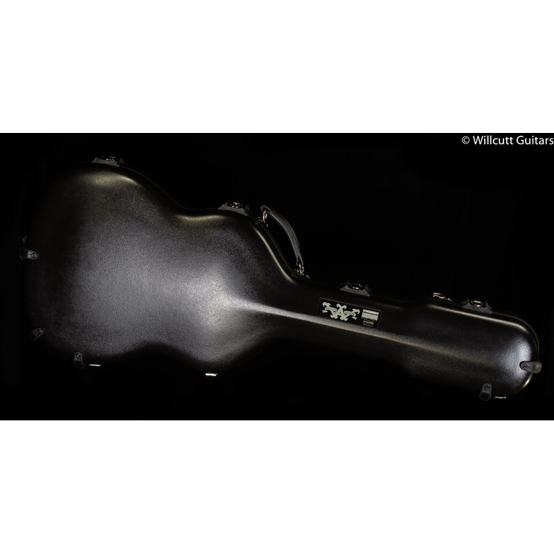 Calton Cases Classical Case, Fender Stratocaster, Black Exterior/ Purple Interior - ULT975560814449