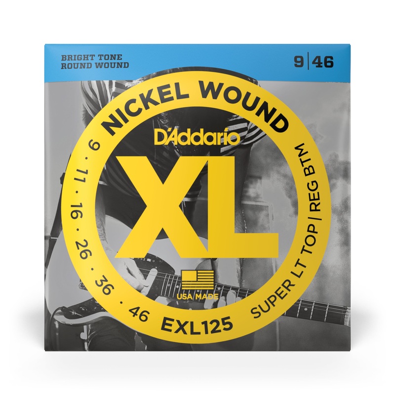 D'Addario EXL125 09-46 Super Light, XL Nickel - ULT975560814552