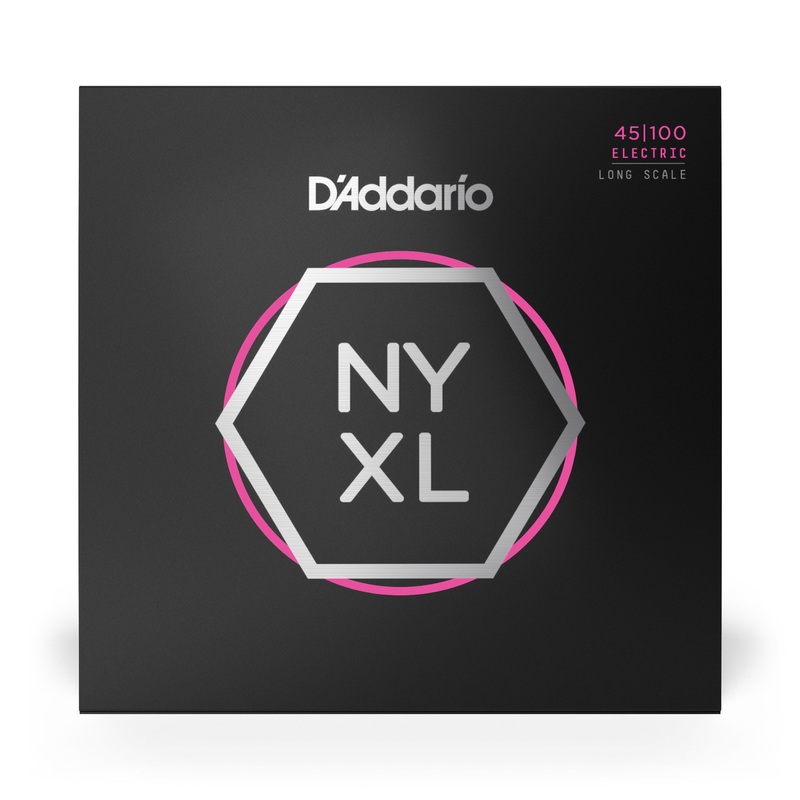 D'Addario NYXL45100 45-100 Regular Light, Long Scale, NYXL - ULT975560814565