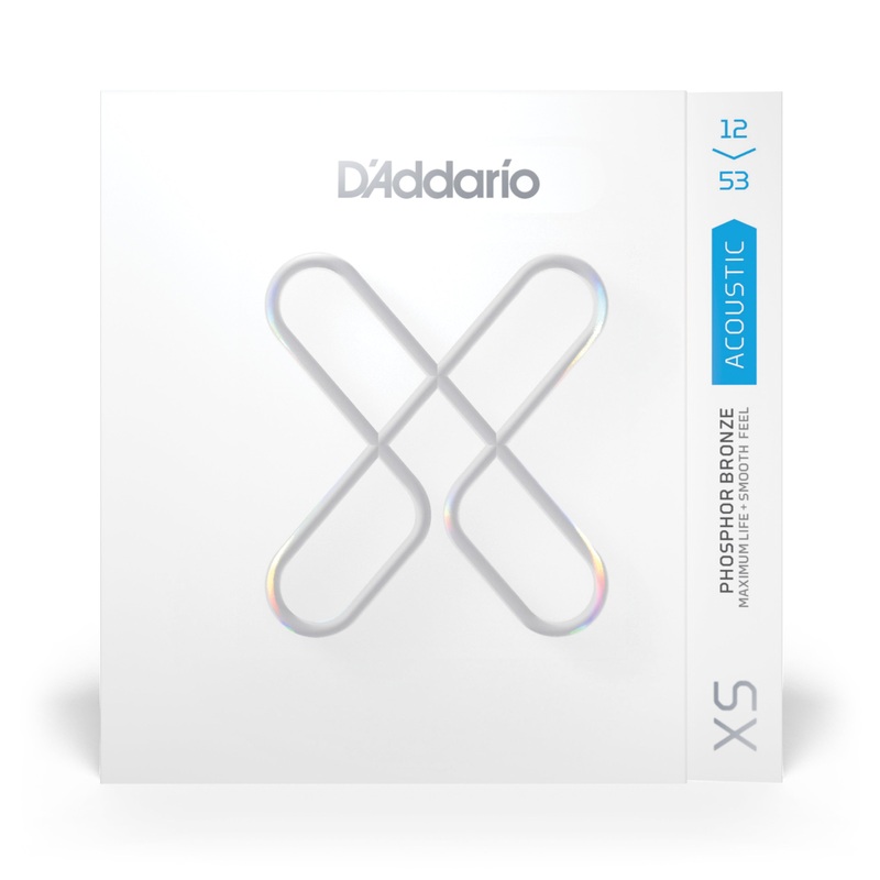 D'Addario XSAPB1253 12-53 Light, XS Coated Phosphor Bronze - ULT975560814543