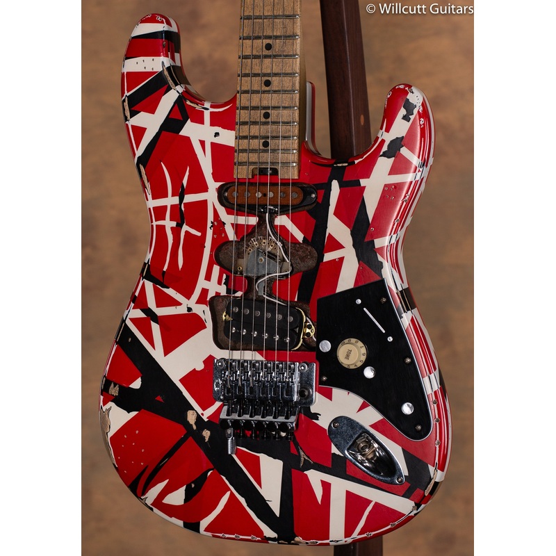 EVH Striped Series Frankenstein Frankie USED - ULT975560814298