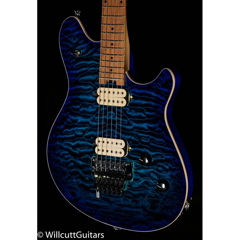 EVH Wolfgang Special QM Chlorine Burst Baked Maple Fingerboard - ULT975560814524