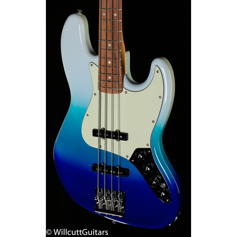 Fender Player Plus Jazz Bass Pau Ferro Fingerboard Belair Blue Bass Guitar - ULT975560814334
