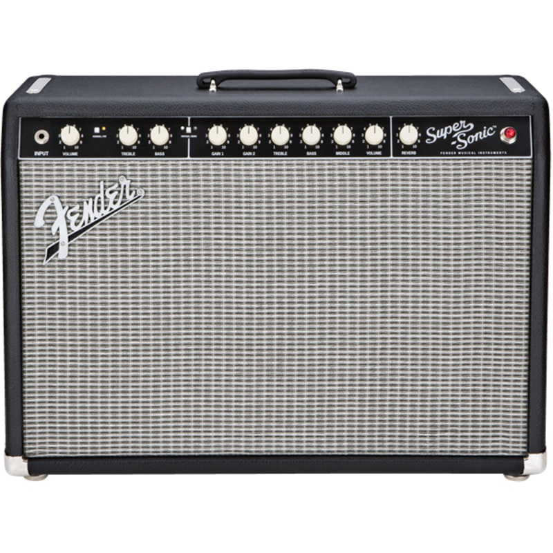 Fender Super-Sonic 22 Combo, Black, 120V - ULT975560814536