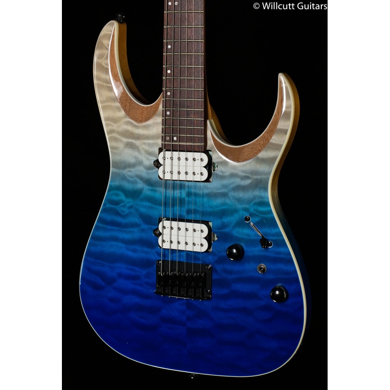Ibanez High Performance RGA42HPQM Blue Iceberg Gradation - ULT975560814498
