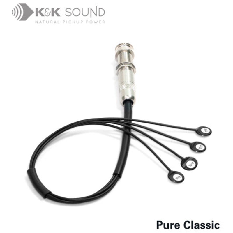 K&K Pure Classic 4-head transducer for Nylon string acoustic guitar - ULT975560814575