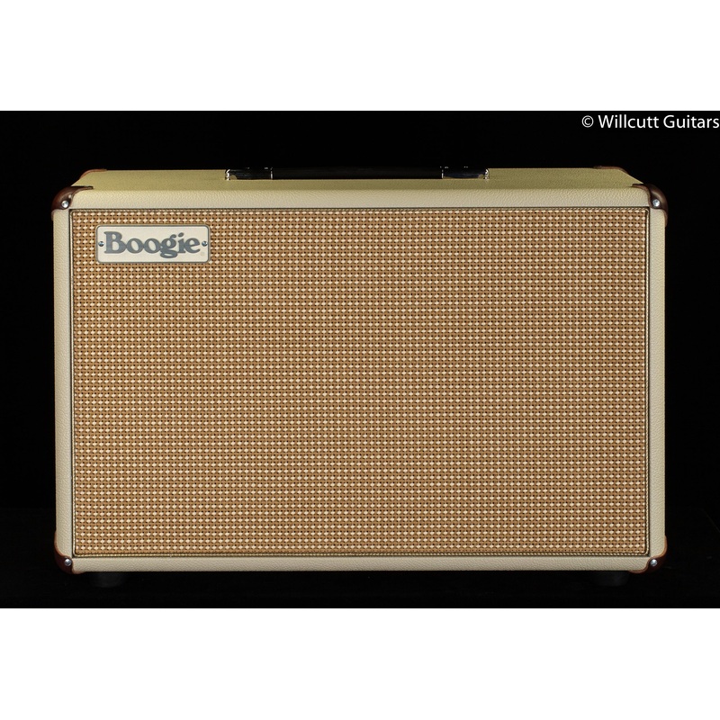 Mesa Boogie 112 California Tweed 23 Guitar Cabinet, Cream Bronco Cream Tan Grille - ULT975560814488