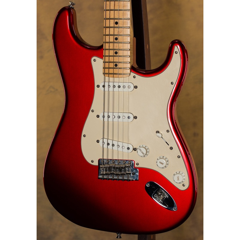 2009 Fender American Special Stratocaster Candy Apple Red Maple - ULT975560813847