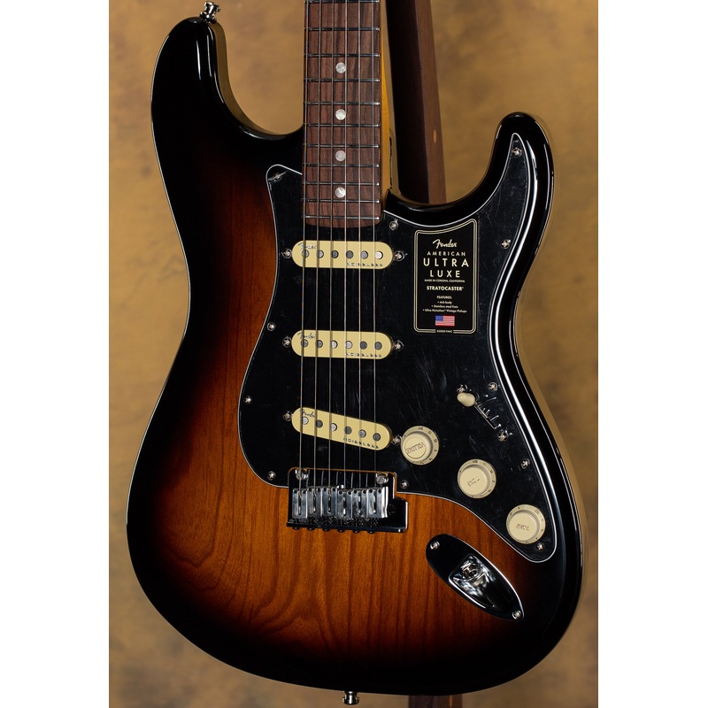2023 Fender American Ultra Luxe Stratocaster 2 Color Sunburst - ULT975560813712