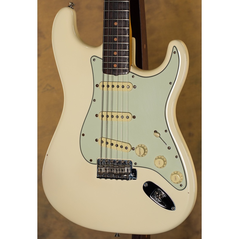 2023 Fender American Vintage II Stratocaster Olympic White - ULT975560813848