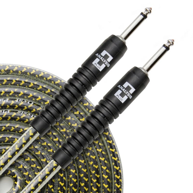 Analysis Plus Yellow Oval Overmold Plug - ULT975560814124