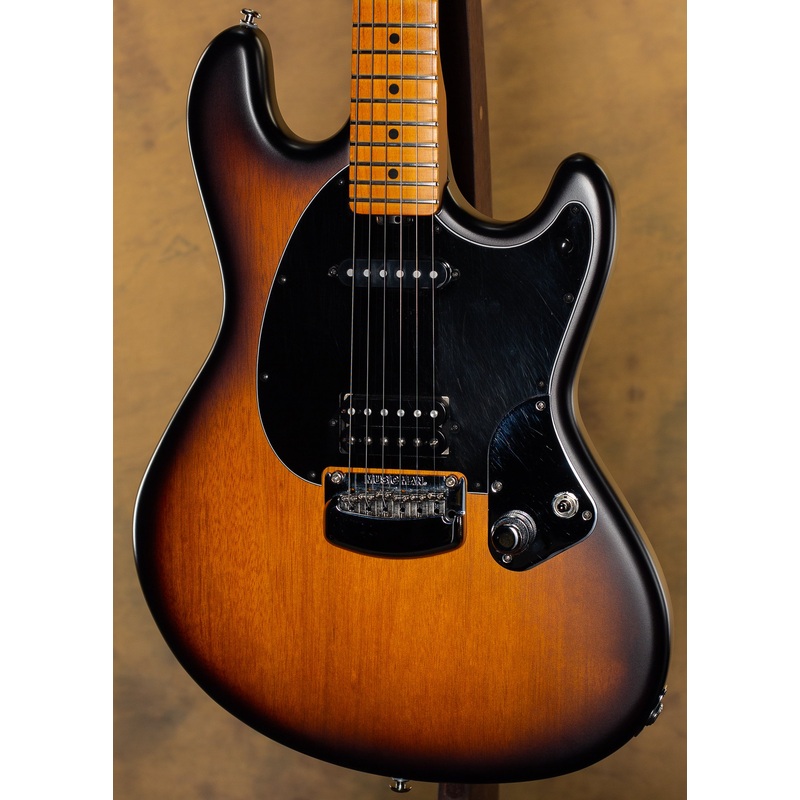 Ernie Ball Music Man Dustin Kensrue StingRay Dark Satin Tobacco - ULT975560813682