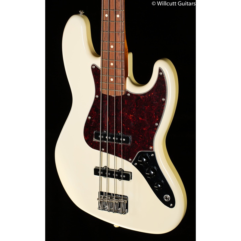 Fender 60s Jazz Bass Lacquer Olympic White - ULT975560814107