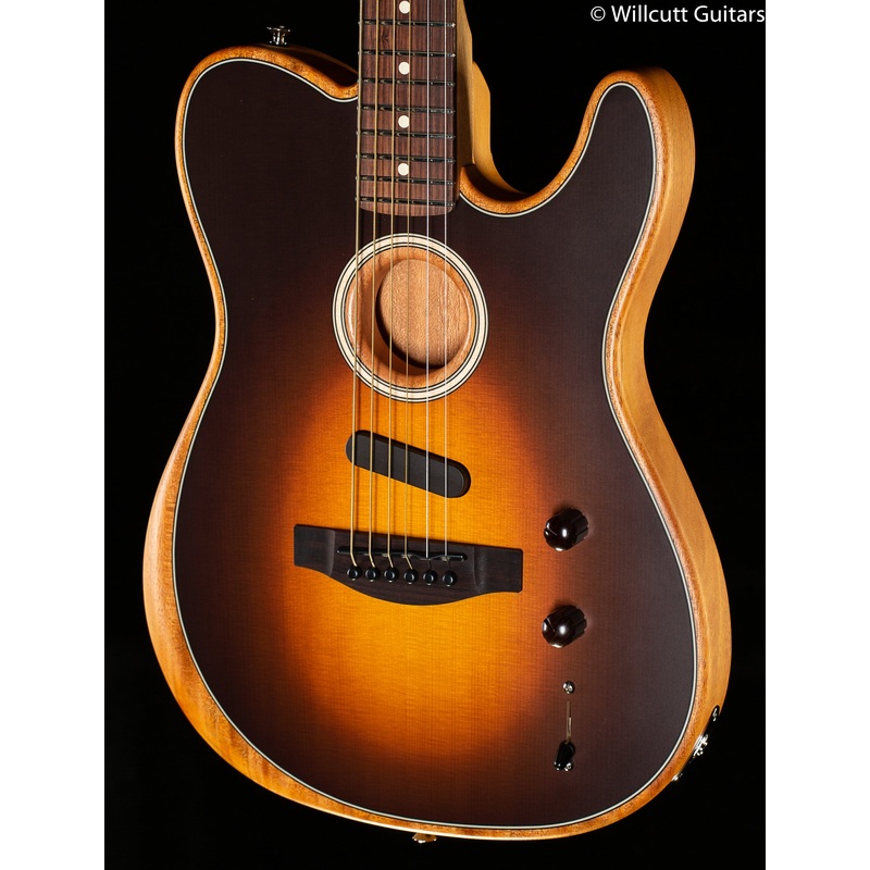 Fender Acoustasonic Player Telecaster Rosewood Fingerboard Shadow Burst - ULT975560813653
