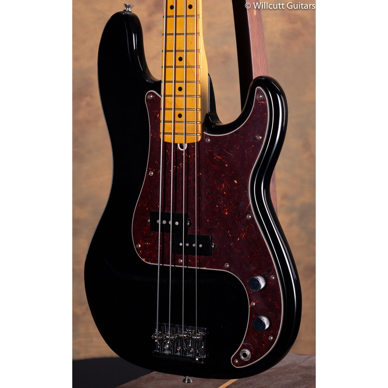 Fender American Professional II Precision Bass Black Maple USED - ULT975560813671
