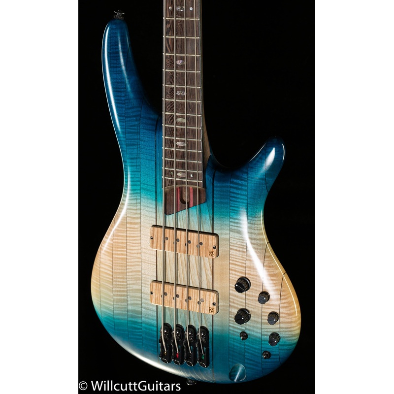 Ibanez Premium SR4CMLTD Bass Caribbean Islet Low Gloss Bass Guitar - ULT975560813917