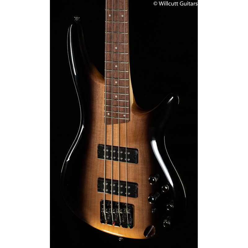 Ibanez SR370E Bass Surreal Black Dual Fade Gloss Bass Guitar - ULT975560814046
