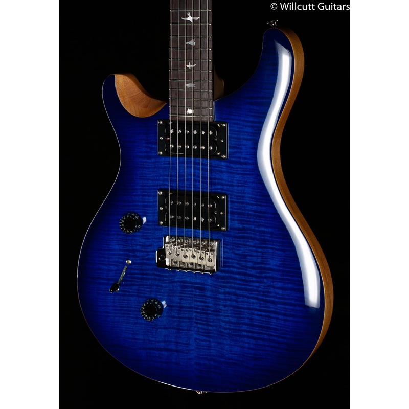 PRS SE Custom 24 Lefty Faded Blue Burst - ULT975560814152