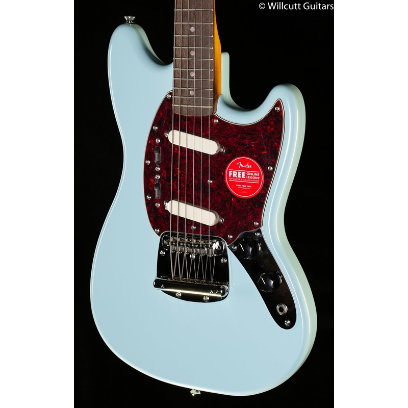 Squier Classic Vibe '60s Mustang, Laurel Fingerboard, Sonic Blue - ULT975560813955