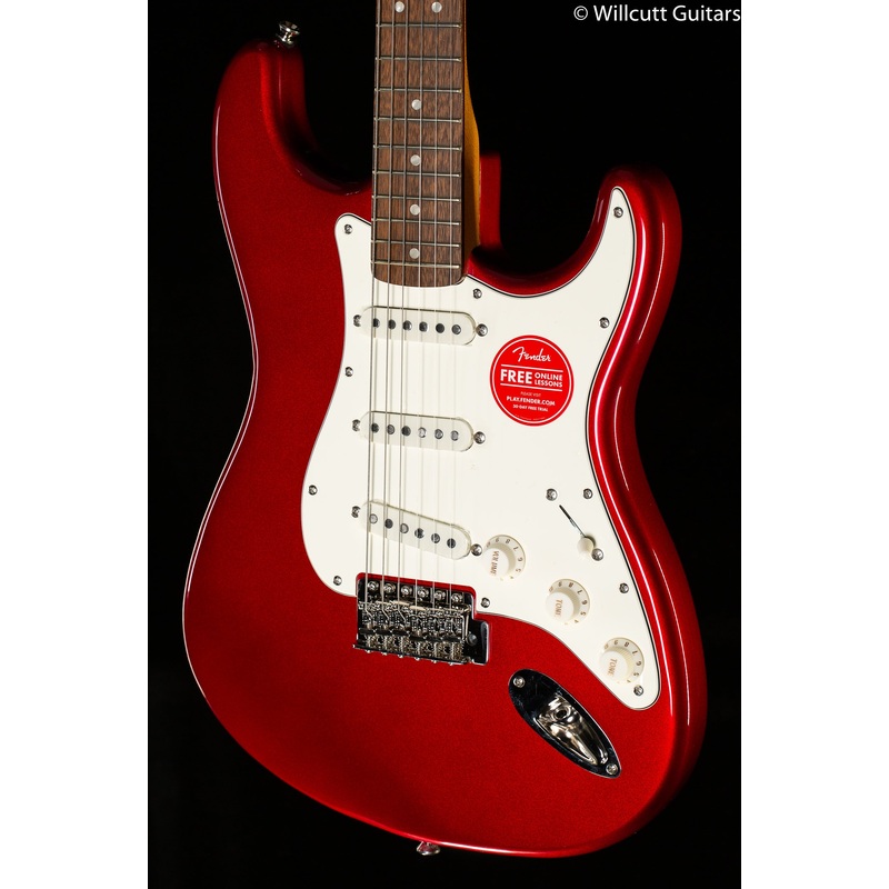 Squier Classic Vibe '60s Stratocaster, Laurel Fingerboard, Candy Apple Red - ULT975560814119