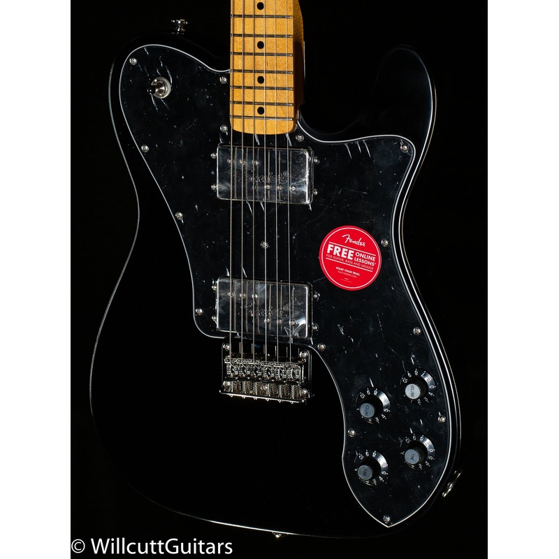Squier Classic Vibe '70s Telecaster Deluxe, Maple Fingerboard, Black - ULT975560813910