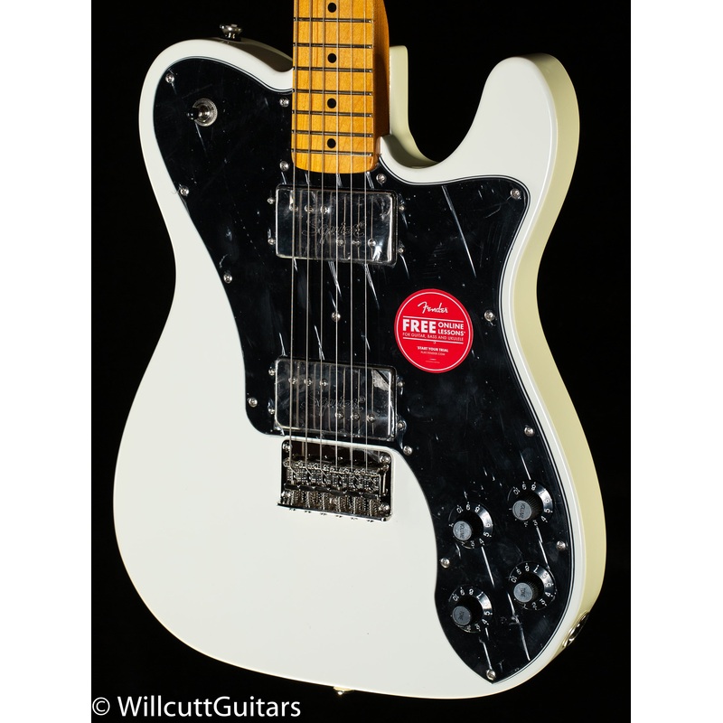 Squier Classic Vibe '70s Telecaster Deluxe, Maple Fingerboard, Olympic White - ULT975560813908