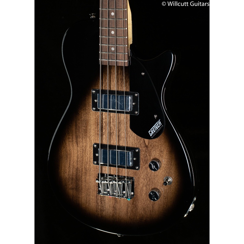 Gretsch G2220 Electromatic Junior Jet Bass II Short-Scale Black Walnut Fingerboard Bristol Fog Bass Guitar - ULT975560813263