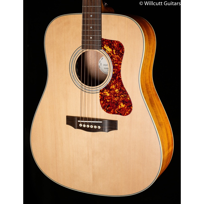 Guild D-240E LTD Flamed Mahogany Natural - ULT975560813303