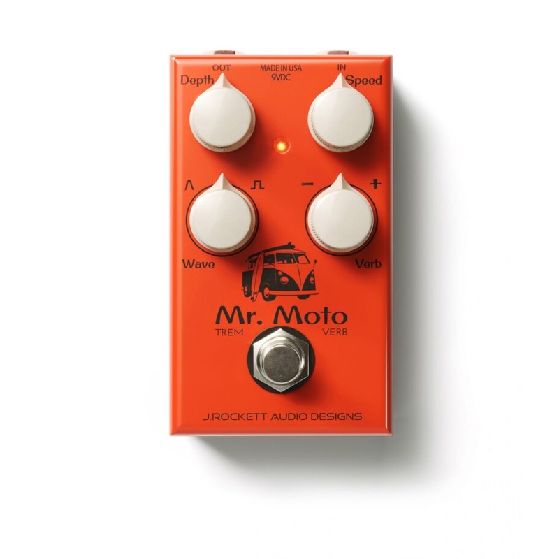 J. Rockett Audio Designs MR. MOTO TREMOLO & REVERB - ULT975560813636