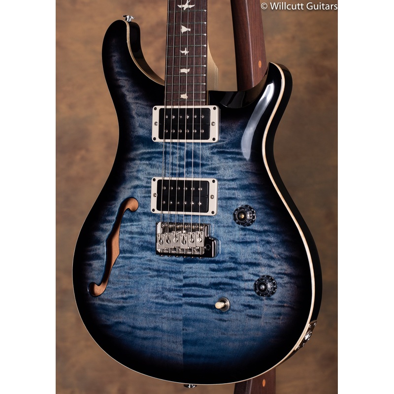 PRS CE24 Semi Hollow Faded Blue Smoke Burst USED - ULT975560813530