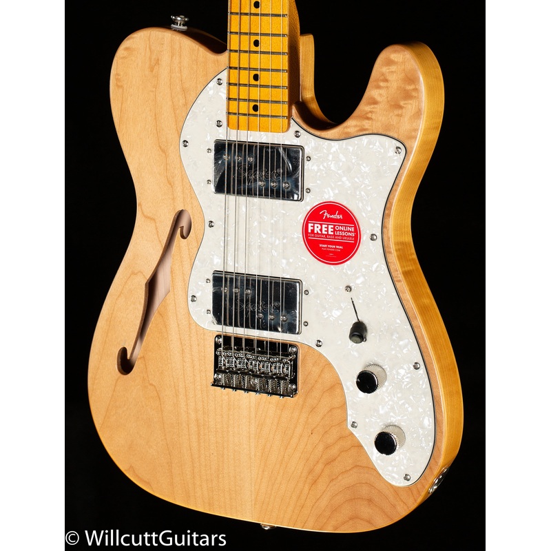 Squier Classic Vibe '70s Telecaster Thinline, Maple Fingerboard, Natural - ULT975560813558