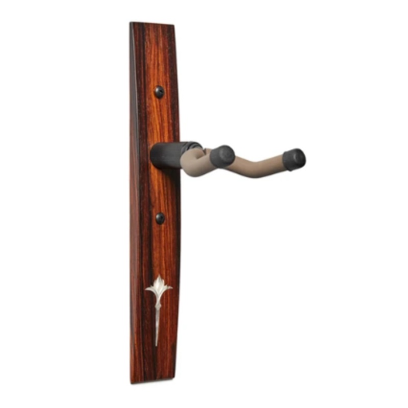 Taylor Guitar Hanger, Cocobolo, Nouveau Italian Acrylic Inlay, White #70197 - ULT975560813549