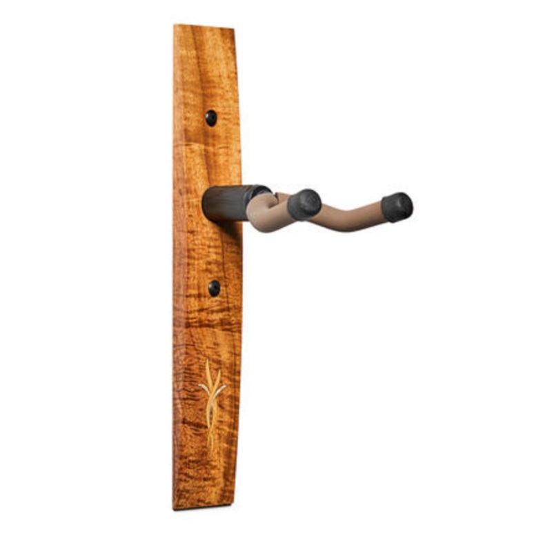 Taylor Guitar Hanger, Koa, Bouquet Maple/Boxwood Inlay #70205 - ULT975560813548
