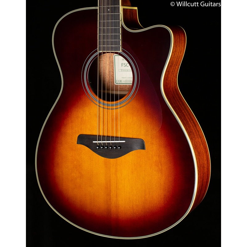 Yamaha FSC TransAcoustic Brown Sunburst - ULT975560813261