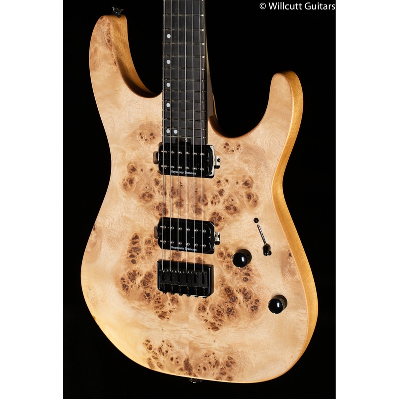 Charvel  Pro-Mod DK24 HH HT E Mahogany with Poplar Burl Desert Sand - ULT975560812947