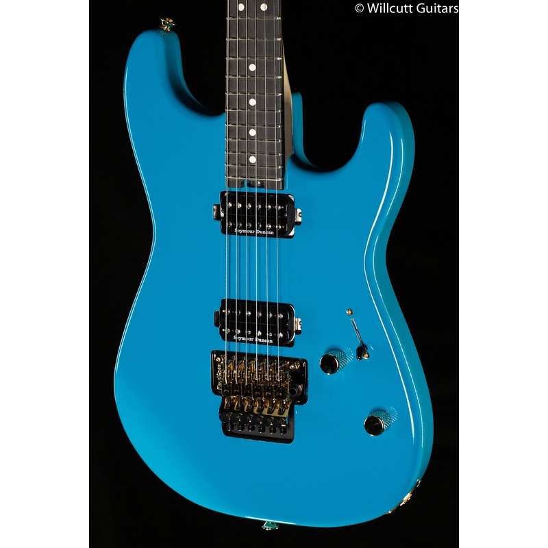 Charvel Pro-Mod San Dimas Style 1 HH FR E Ebony Fingerboard Miami Blue - ULT975560813122