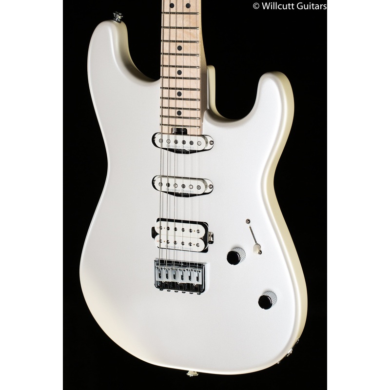 Charvel Pro-Mod San Dimas Style 1 HSS HT M Maple Fingerboard, Platinum Pearl - ULT975560813071