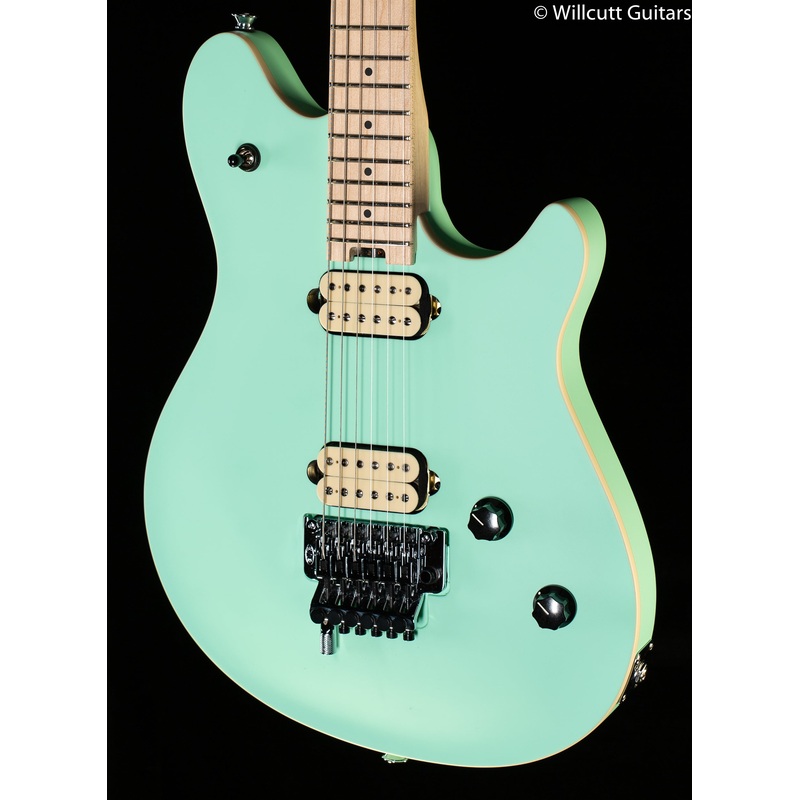 EVH Wolfgang Special Maple Fingerboard Satin Surf Green - ULT975560812901