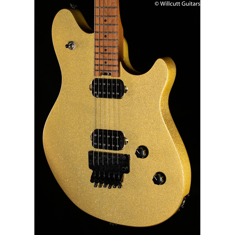 EVH Wolfgang WG Standard Baked Maple Fingerboard Gold Sparkle (288) - ULT975560812774