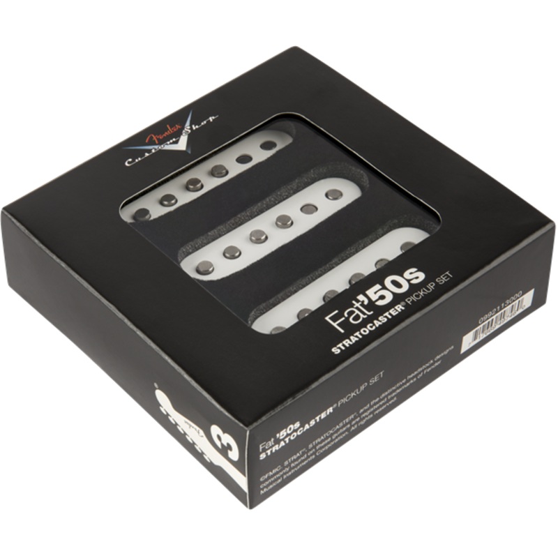 Fender Custom Shop Fat '50s Stratocaster Pickups, (3) - ULT975560813085